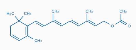 3-Dehydro Retinol Acetate    CAS:20008-04-2