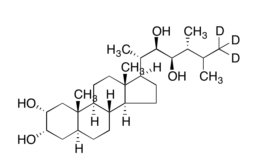 6-Deoxo-24-epicastasterone-d3    CAS:1402912-18-8 