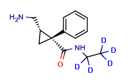 N-Desethyl Milnacipran-d5     CAS:1217609-30-7