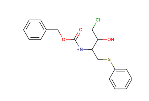 (2R,3S)-1-Chloro-2-hydroxy-3-[(benzyloxycarbonyl)amino]-4-(phenylthio)butane