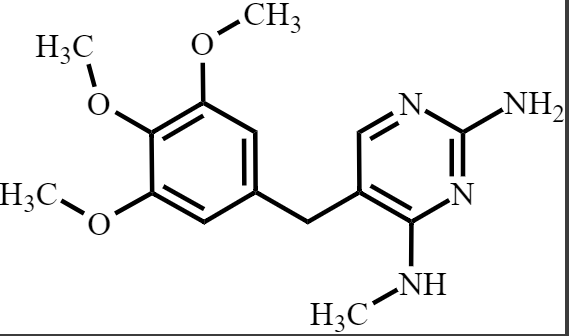 N4-Methyl-5-(3,4,5-trimethoxybenzyl)pyrimidine-2,4-diamine  CAS:92653-78-6