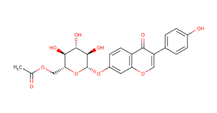 Daidzin 6'-O-Acetate,CAS:71385-83-6