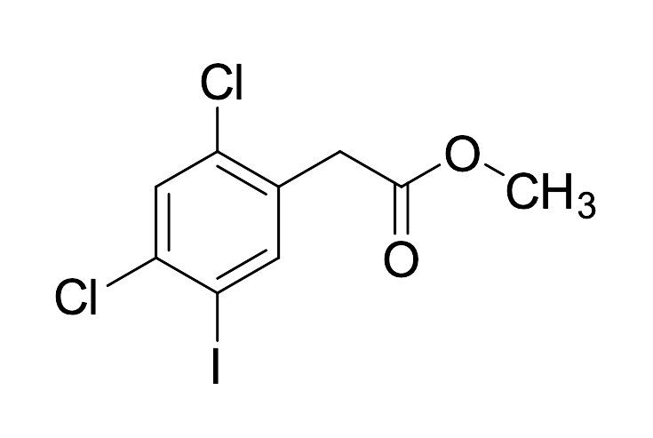 2,4-Dichloro-5-iodo-benzeneacetic Acid Methyl Ester,CAS:2091540-64-4