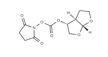 2,5-Dioxopyrrolidin-1-yl ((3R,3aR,6aS)-hexahydrofuro[2,3-b]furan-3-yl) Carbonate