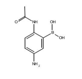 2-Acetamido-5-aminophenylboronic acid,CAS:136237-84-8