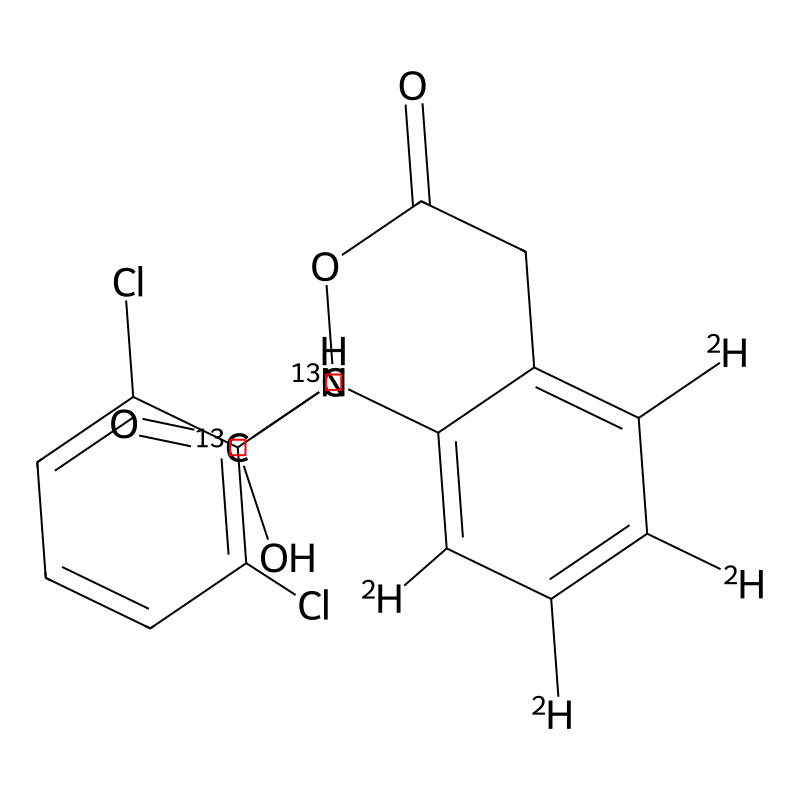 Aceclofenac-d4,13C2 (major) CAS No.:1795019-63-4