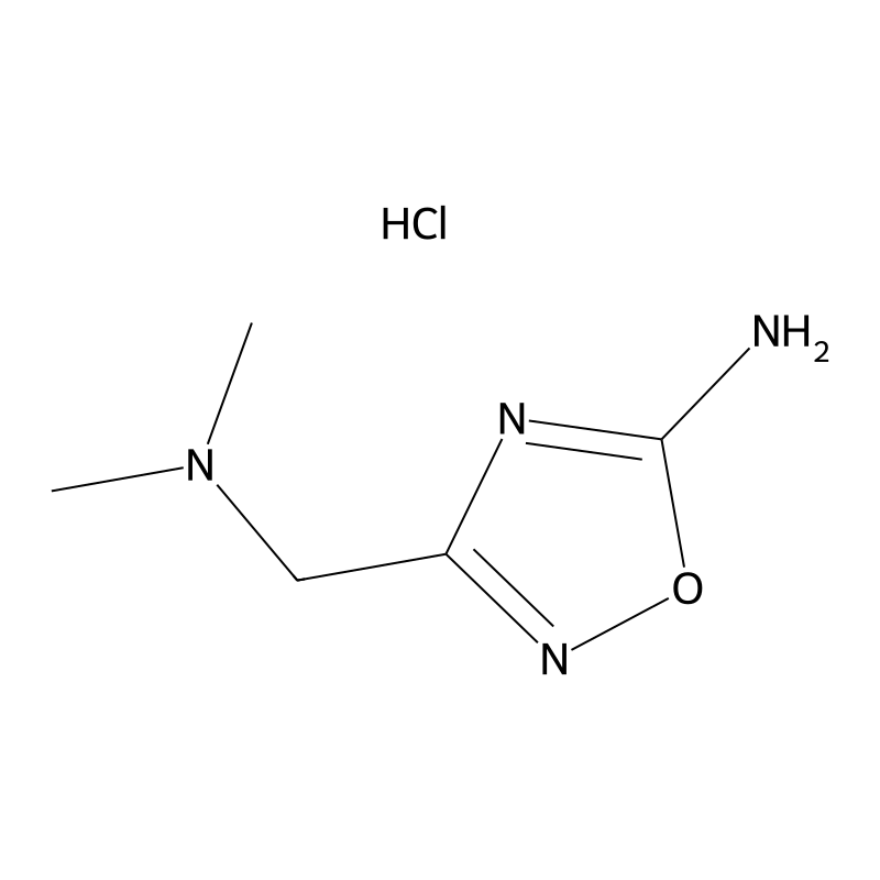 5-Amino-N,N-dimethyl-1,2,4-oxadiazole-3-methanamine Hydrochloric Acid CAS No.:1987045-85-1