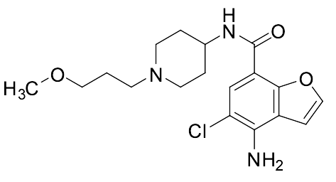 4-Amino-5-chloro-N-[1-(3-methoxypropyl)-4-piperidinyl]-7-benzofurancarboxamide CAS 1900715-96-9