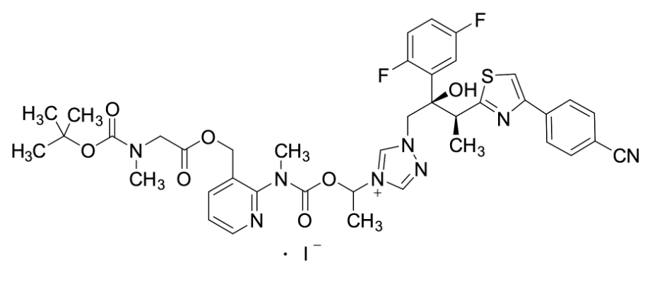 N-tert-Butyl Formyl Isavuconazonium Iodide Salt    CAS:2169911-50-4