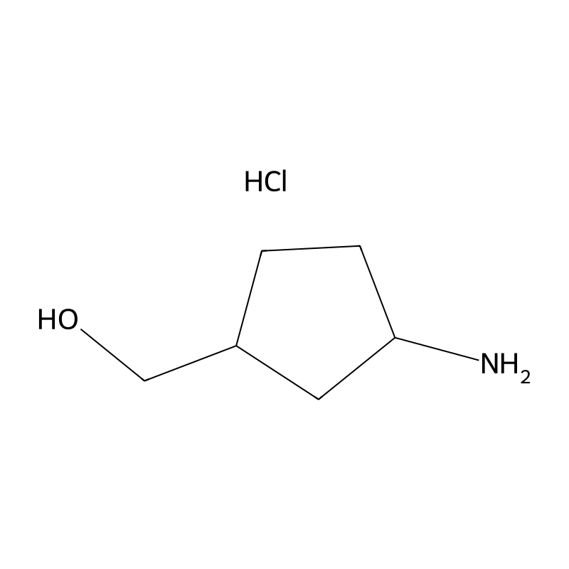 (3-Aminocyclopentyl)methanol hydrochloride CAS No.:2138162-83-9