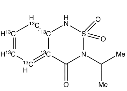 Bentazon-13C6    CAS:1330188-66-3