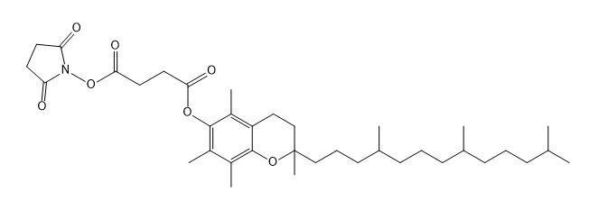 D-α-tocopheryl polyethylene glycol succinate-NHS