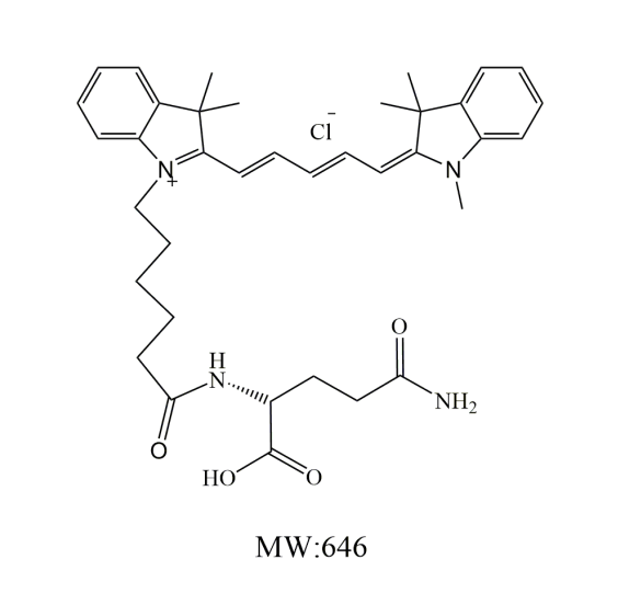 Cy5-glutamate