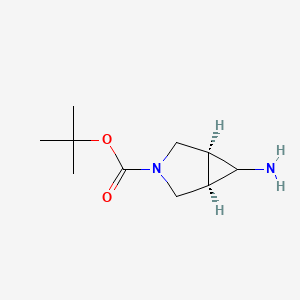 (1R,5S,6S)-Tert-butyl  6-amino-3-azabicyclo[3.1.0]hexane-3-carboxylate CAS No.:273206-92-1