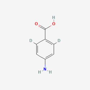 4-Aminobenzoic-2,6-D2 acid CAS No.:118872-62-1