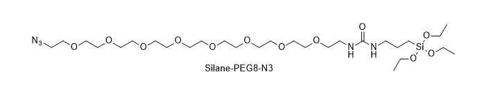 Silane-PEG8-N3