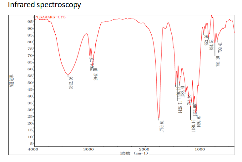 AKG/CY5@ROS Responsive carrier PLGA-RVG29(100nm)