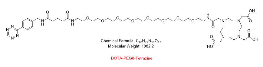 DOTA-PEG8-Tetrazine 